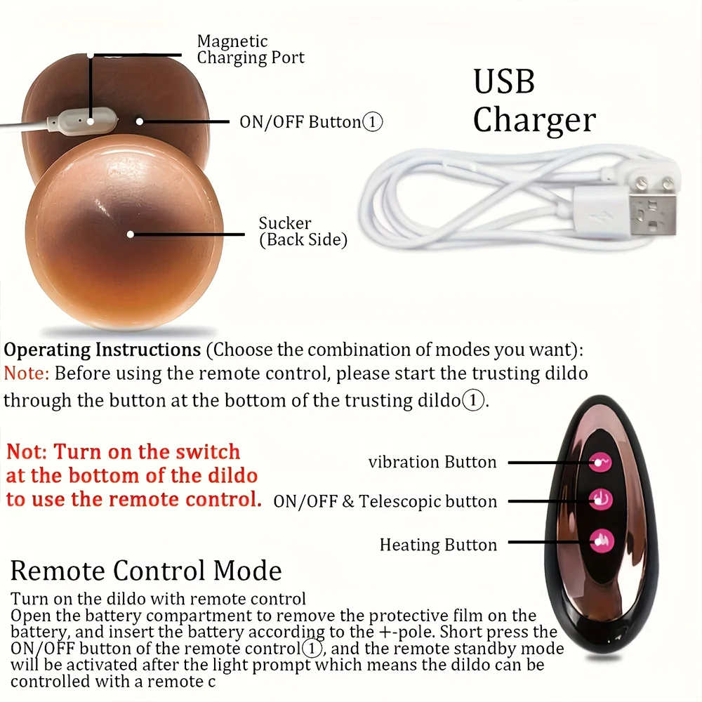 Realistic Thrusting Dildo Licking Vibrator Heated Liquid Silicone Dildo Anal Vibrator Suction Cup Masturbator Big Dick Sex Toys Realistic Thrusting Dildo Licking Vibrator Heated Liquid Silicone Dildo Anal Vibrator Suction Cup Masturbator Big Dick Sex Toys