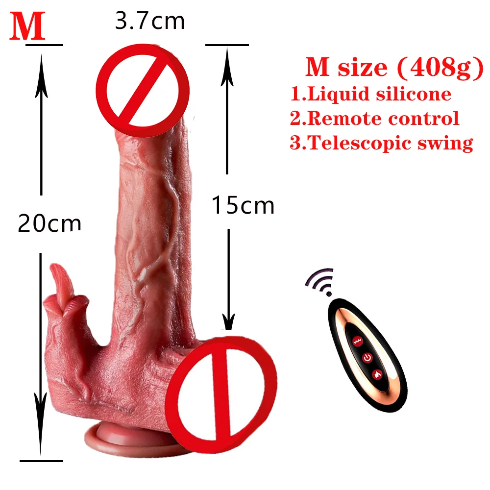 Realistic Thrusting Dildo Licking Vibrator Heated Liquid Silicone Dildo Anal Vibrator Suction Cup Masturbator Big Dick Sex Toys Realistic Thrusting Dildo Licking Vibrator Heated Liquid Silicone Dildo Anal Vibrator Suction Cup Masturbator Big Dick Sex Toys