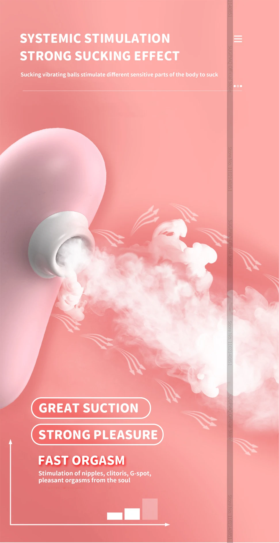 USB Double Jump Egg Clit Sucker Vagina Sucking Vibrator Female Clitoris Vacuum Stimulator ​Nipple Sex Toys Goods for Adults 18