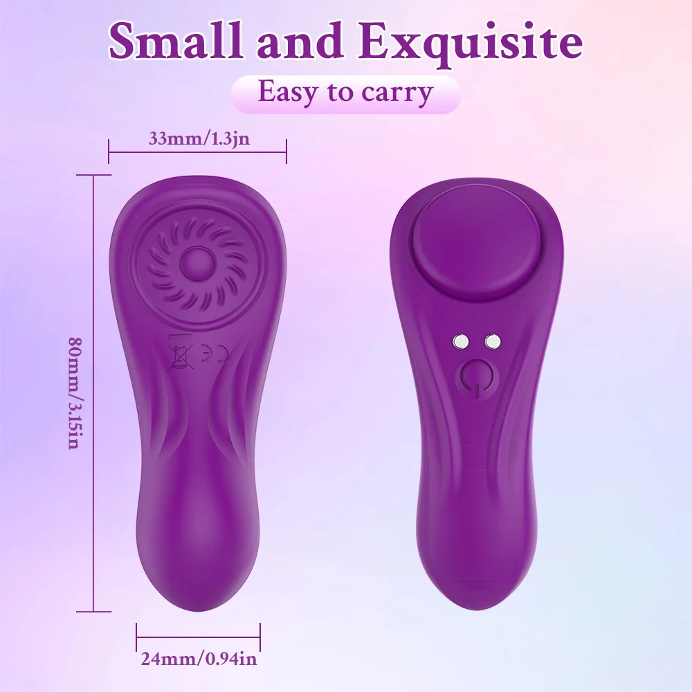 Mini Clit Sucking Vibrator For Women Clitoris Sucker Female Remote Control With Sexy Panties Clitoral Stimulator Adults Sex Toys