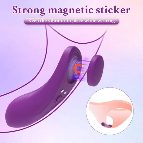 Mini Clit Sucking Vibrator For Women Clitoris Sucker Female Remote Control With Sexy Panties Clitoral Stimulator Adults Sex Toys