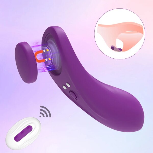Mini Clit Sucking Vibrator For Women Clitoris Sucker Female Remote Control With Sexy Panties Clitoral Stimulator Adults Sex Toys
