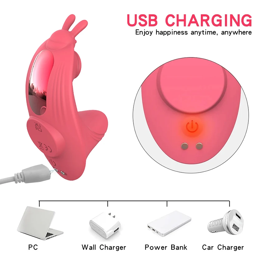 Butterfly Wearable Sucking Vibrator For Women Wireless APP Control Vibrating Clit Stimulator Panties Dildo Sex Toys For Couple
