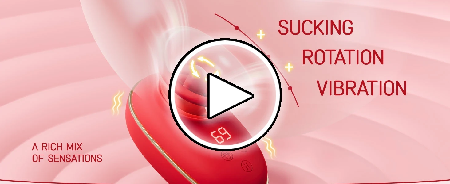 Clitoral Vibrator Sucking and Licking Tongue Sex Toy for Women Nipple Vagina Stimulator Orgasm Pussy Blowjob Female Masturbation