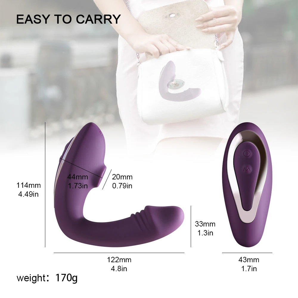 Sucking Vibrator for Women Clit Sucker 10 Speeds G-Spot Female Dildos Vibrator Clitoral Vacuum Stimulation Sex Toys for Adult 18 Sucking Vibrator for Women Clit Sucker 10 Speeds G-Spot Female Dildos Vibrator Clitoral Vacuum Stimulation Sex Toys for Adult 18