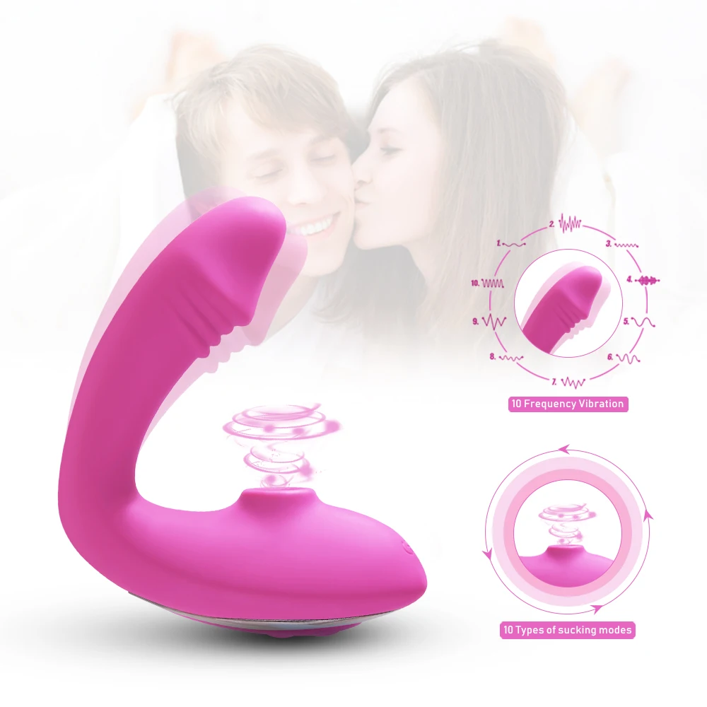 Sucking Vibrator for Women Clit Sucker 10 Speeds G-Spot Female Dildos Vibrator Clitoral Vacuum Stimulation Sex Toys for Adult 18 Sucking Vibrator for Women Clit Sucker 10 Speeds G-Spot Female Dildos Vibrator Clitoral Vacuum Stimulation Sex Toys for Adult 18
