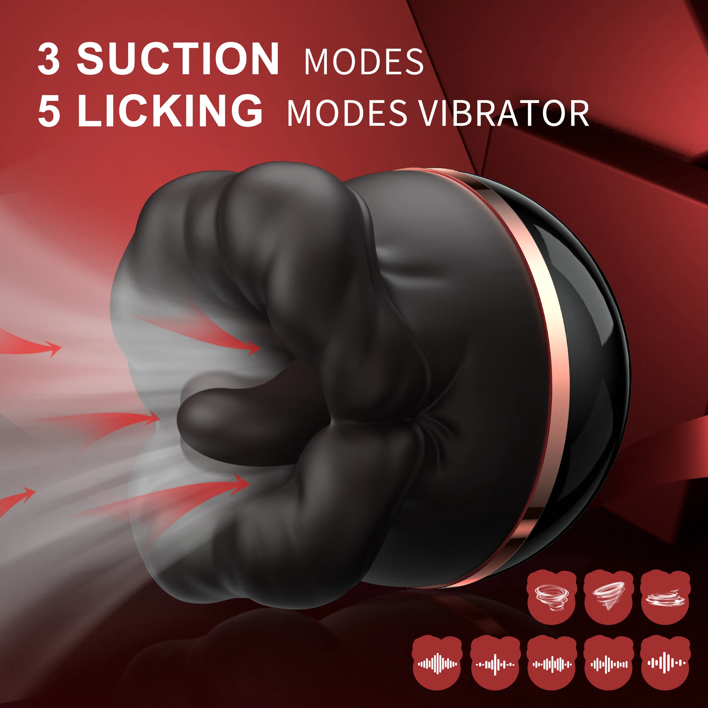 2 in 1 Suction Licking Vibrator 8 Modes Clitoral Stimulator Nipple Clitoral Adult Sex Toys for Women Couples Tongue Toy 2 in 1 Suction Licking Vibrator 8 Modes Clitoral Stimulator Nipple Clitoral Adult Sex Toys for Women Couples Tongue Toy