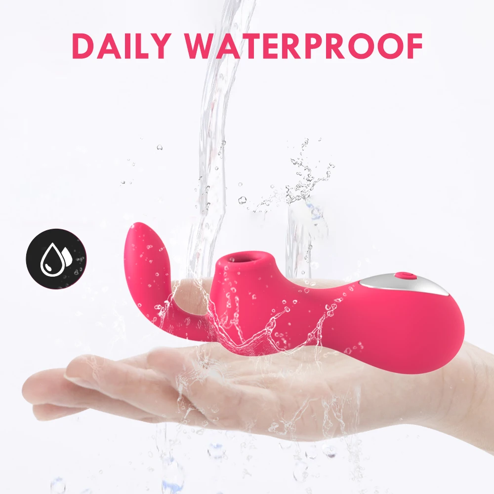Powerful Clit Sucker Vibrator Clitoris Nipple Sucking Tongue Vibrating Oral Licking Masturbator Vagina Sexy Toys for Adult Women