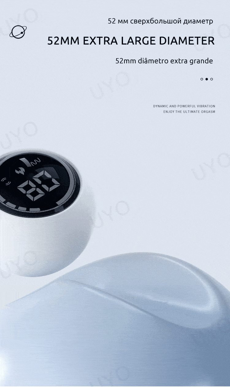 2 in 1 Vibrator LCD Magic Wand Clitoral Sucking Vibrator Woman Sex Toy Massage Wand Clitoris Stimulation Charging Vibrator UYO