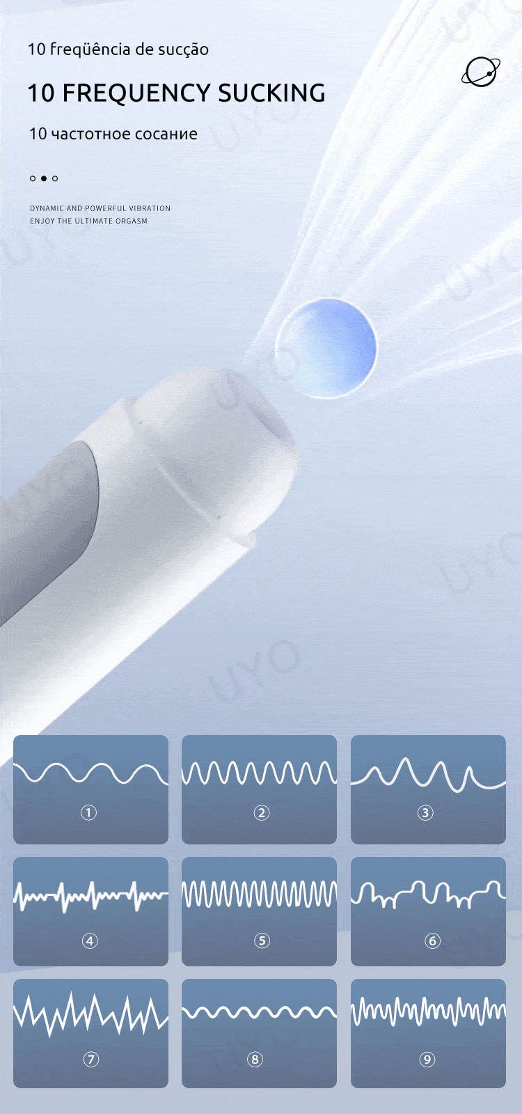 2 in 1 Vibrator LCD Magic Wand Clitoral Sucking Vibrator Woman Sex Toy Massage Wand Clitoris Stimulation Charging Vibrator UYO