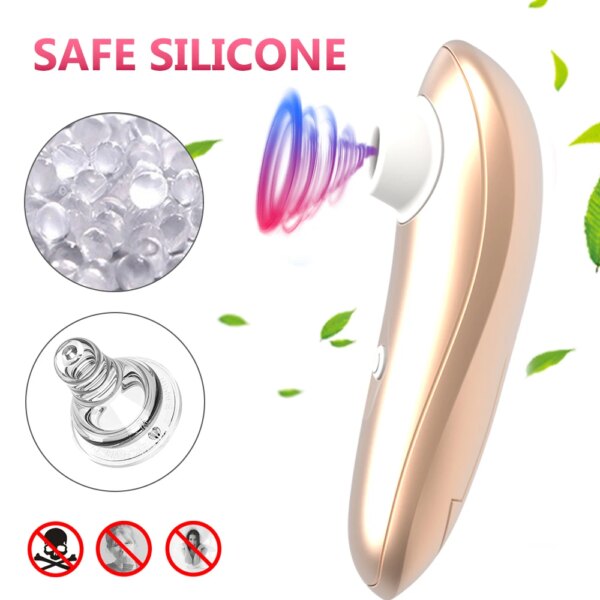 Powerful Clit Sucker Vibrator Tongue Vibrating Nipple Sucking Blowjob Clitoris Stimulator Etotic Sex Toys for Women Masturbator