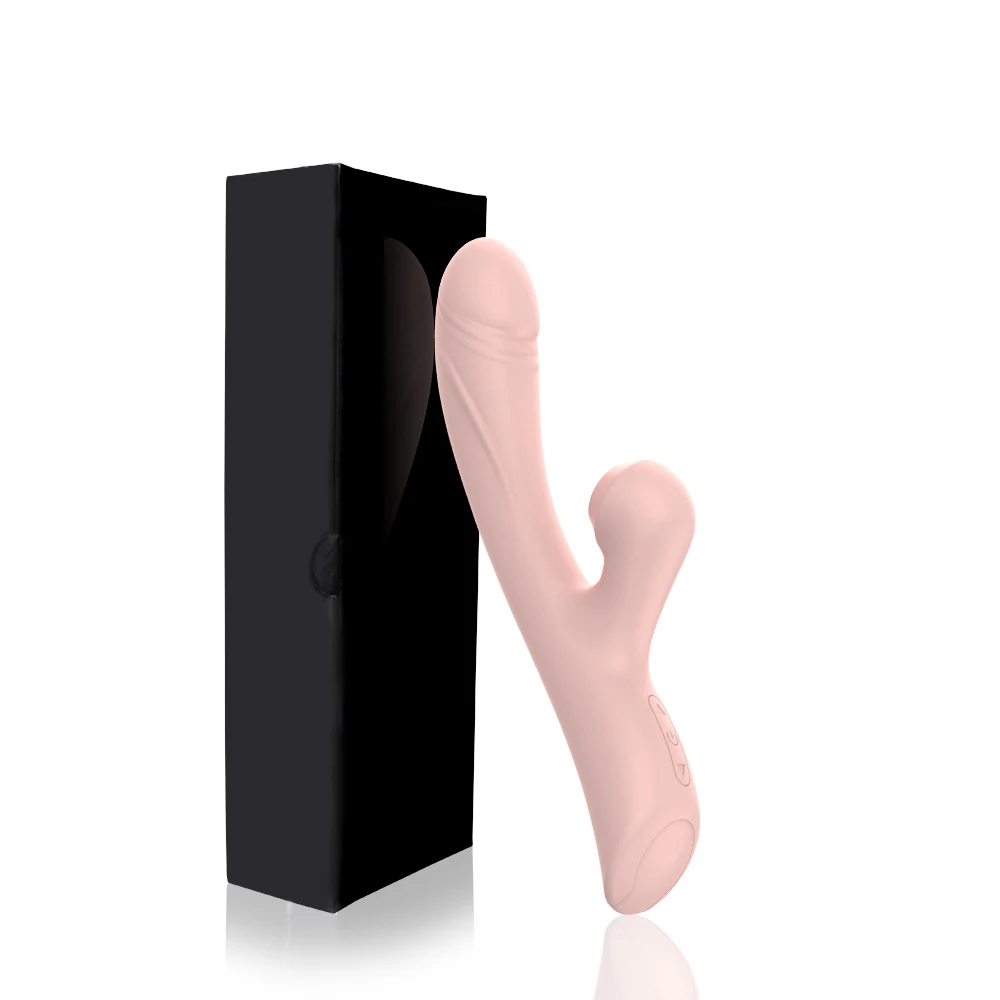 Clitoral Sucking Vibrator Rabbit Heating Dildo Vibrators G Spot Massager Clit Stimulator with 10 Pattern Adult Sex Toy for Women