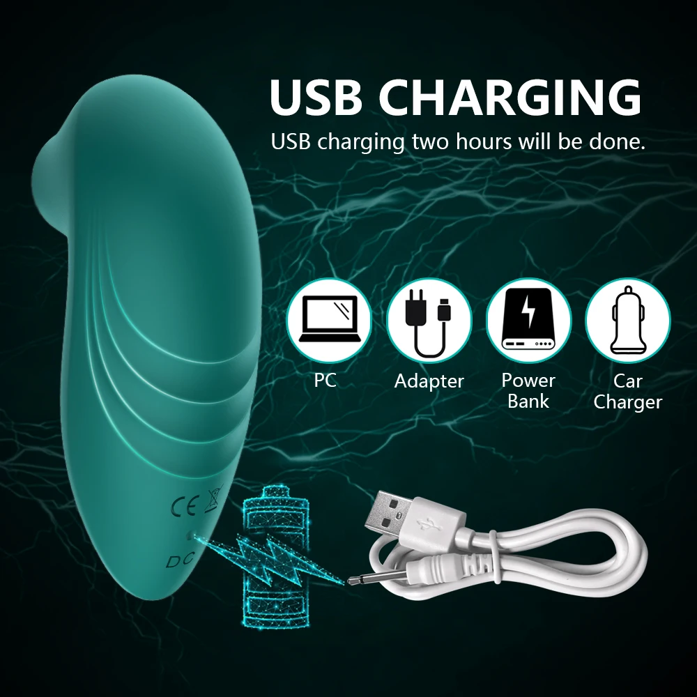 Powerful Clitoral Sucking Vibrator Female Clitoral Nipple Oral Vacuum Stimulator Sucking Massage Vibrator Female Sex Toy Adult