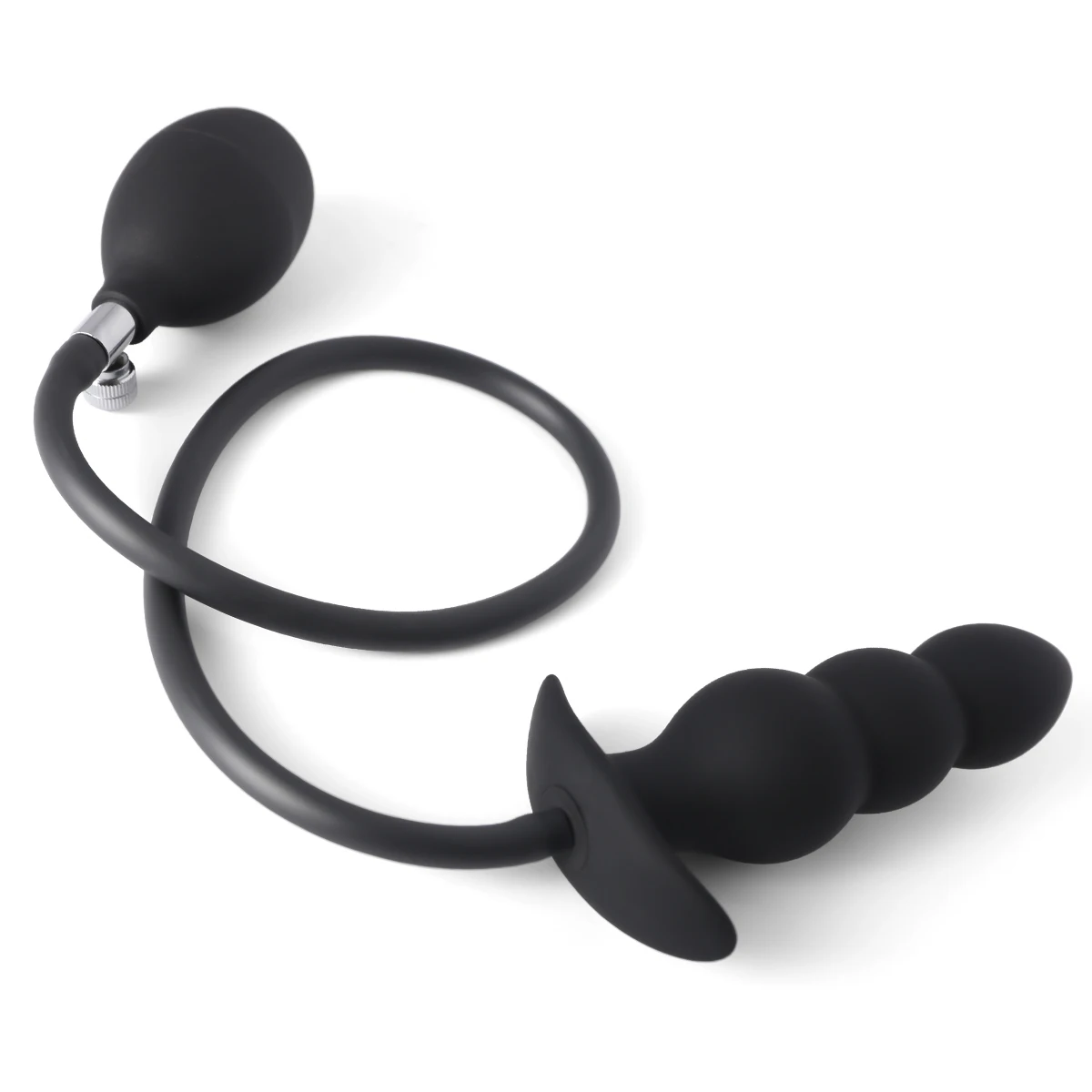 Inflatable Anal Plug Metal Ball Butt Plug Sex Toys For Men Women Huge Anus Ass Butt Dilator Prostate Massager G Spot Stimulator