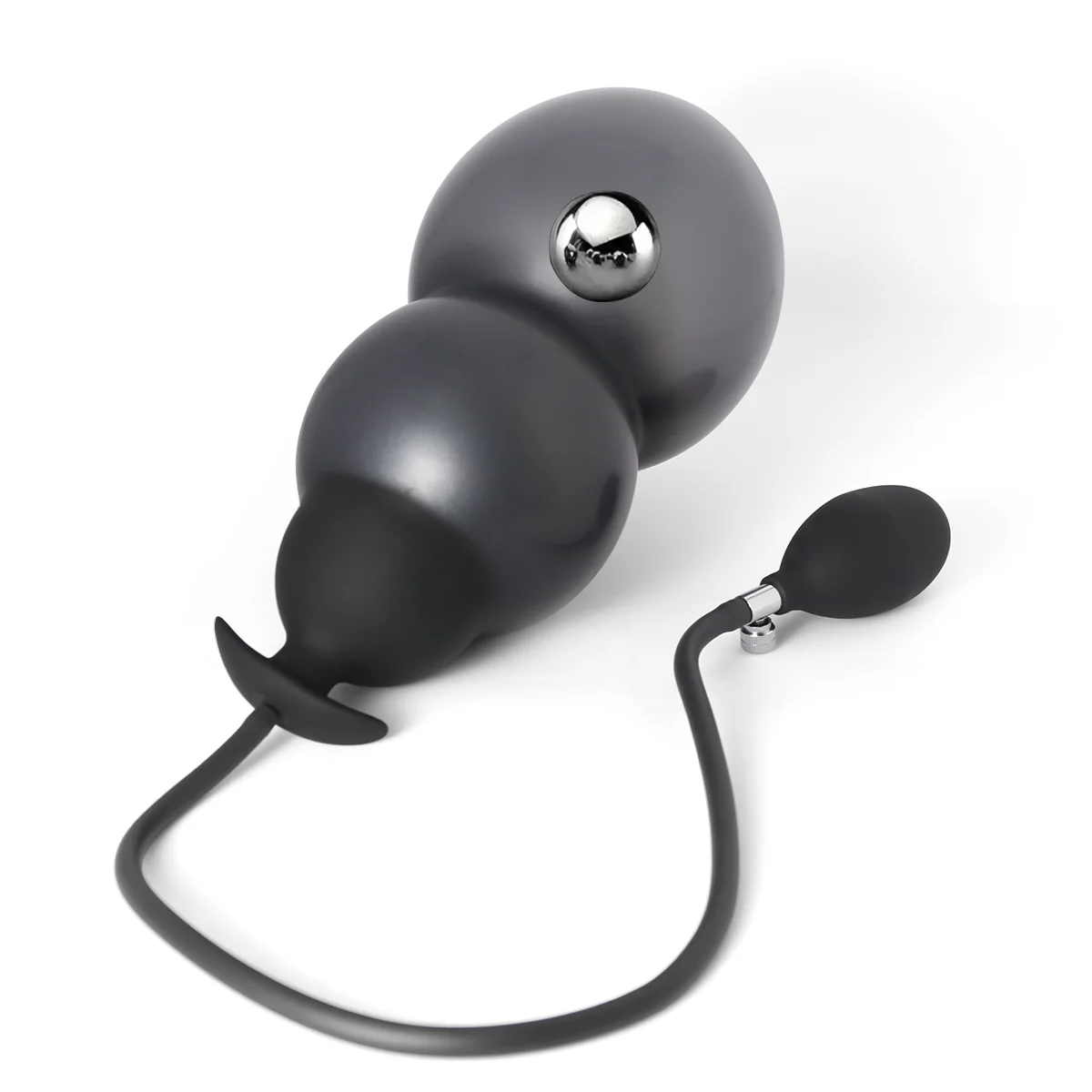 Inflatable Anal Plug Metal Ball Butt Plug Sex Toys For Men Women Huge Anus Ass Butt Dilator Prostate Massager G Spot Stimulator