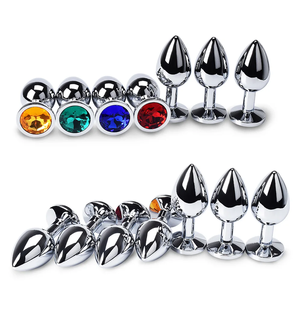 Sex Vibrator Metal Anal Toys For Women Adult Sex Products For S Men Butt Plug Stainles Steel Anal Plug Sex Toys Anal DildoToys