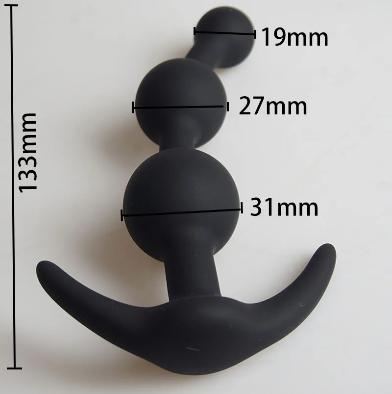 Silicone Anal Beads Balls Dilator Expansion Sex Toys,But Ass Butt Plug Butplug Analplug Buttplug,Anus Prostate Massager