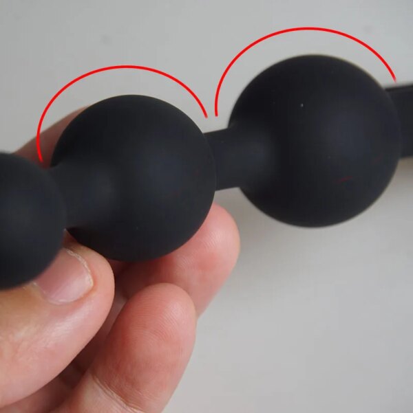 Silicone Anal Beads Balls Dilator Expansion Sex Toys,But Ass Butt Plug Butplug Analplug Buttplug,Anus Prostate Massager
