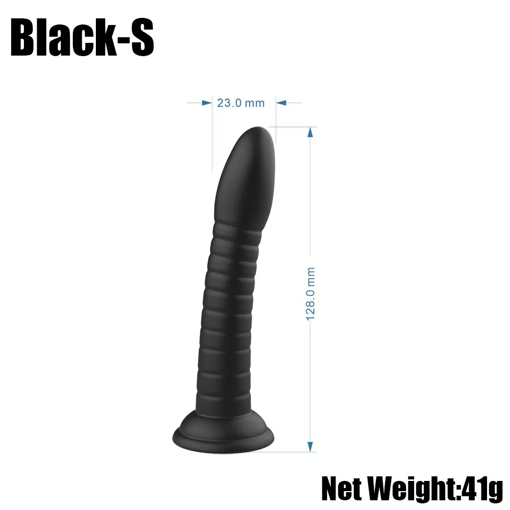Soft Anal Dildo Butt Plug Prostate Massager Adult Gay Phalluses Anal Plug Beads G-spot Erotic Sex Toys For Men Women Products