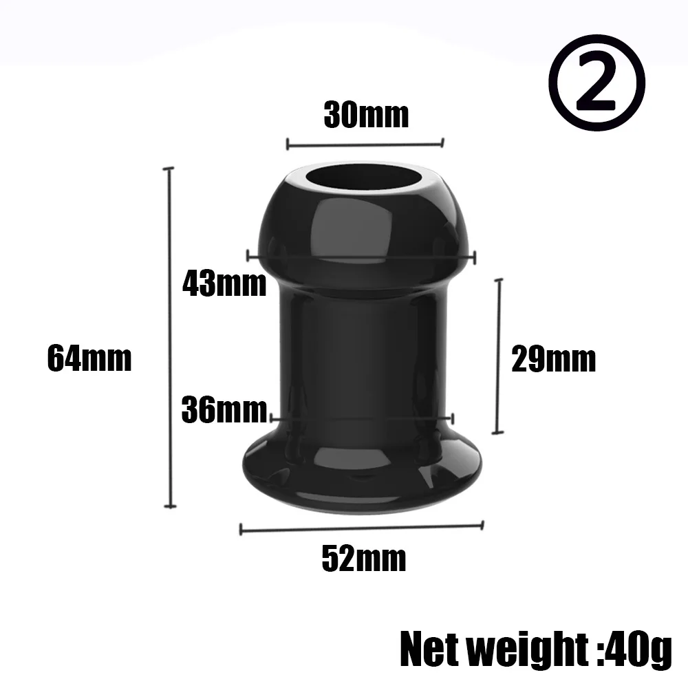 Hollow Plug with Silicone Stopper Butt Plug TPE Transparent Tunnel Anal Plug Speculum Expander Dilator SM Sex Toy for Couples Hollow Plug with Silicone Stopper Butt Plug TPE Transparent Tunnel Anal Plug Speculum Expander Dilator SM Sex Toy for Couples