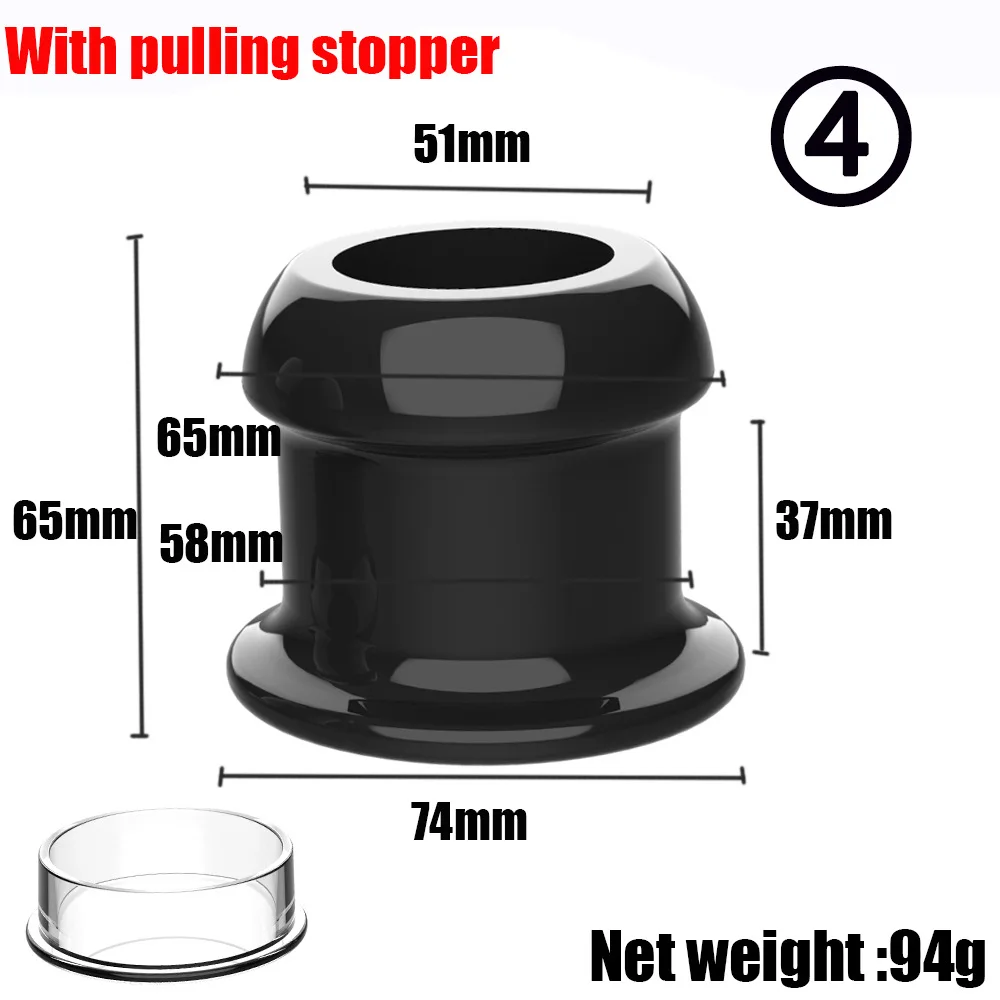 Hollow Plug with Silicone Stopper Butt Plug TPE Transparent Tunnel Anal Plug Speculum Expander Dilator SM Sex Toy for Couples Hollow Plug with Silicone Stopper Butt Plug TPE Transparent Tunnel Anal Plug Speculum Expander Dilator SM Sex Toy for Couples