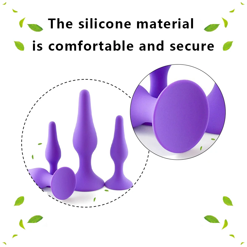 S/M/L/XL Silicone Anal Plug Butt Plug Anus Stimulation Prostate Massage Sex Toys for Women Men Gay Anal Dilator Sex Shop Bdsm S/M/L/XL Silicone Anal Plug Butt Plug Anus Stimulation Prostate Massage Sex Toys for Women Men Gay Anal Dilator Sex Shop Bdsm