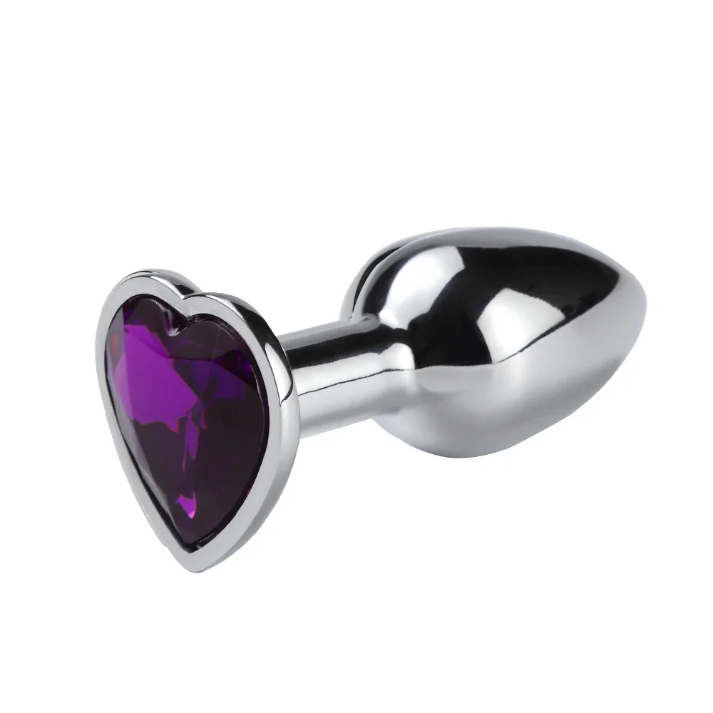 Mini Metal Anal Plug Beginner Butt Plug Masturbation Tool Sex Massager Adult Sex Toys Jelly Color Buttplug Prostate Massager 18