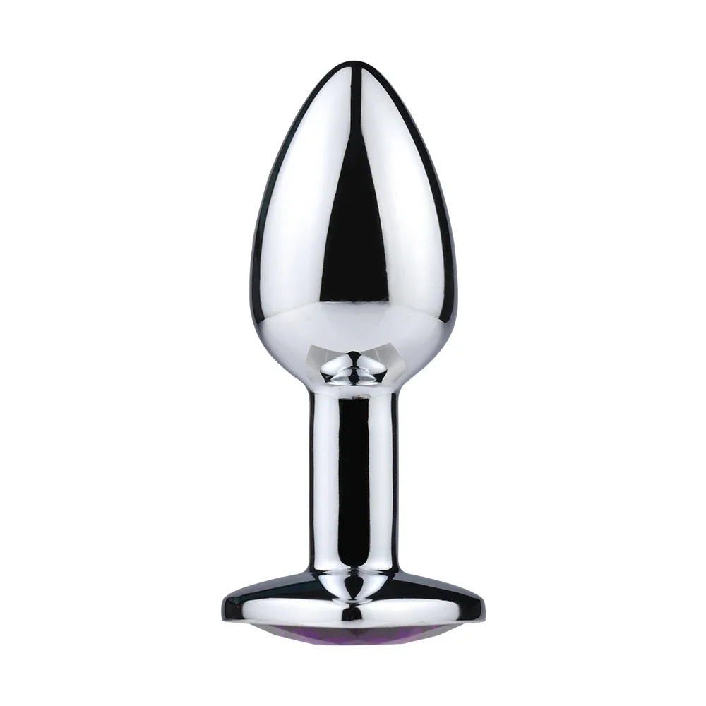 Mini Metal Anal Plug Beginner Butt Plug Masturbation Tool Sex Massager Adult Sex Toys Jelly Color Buttplug Prostate Massager 18
