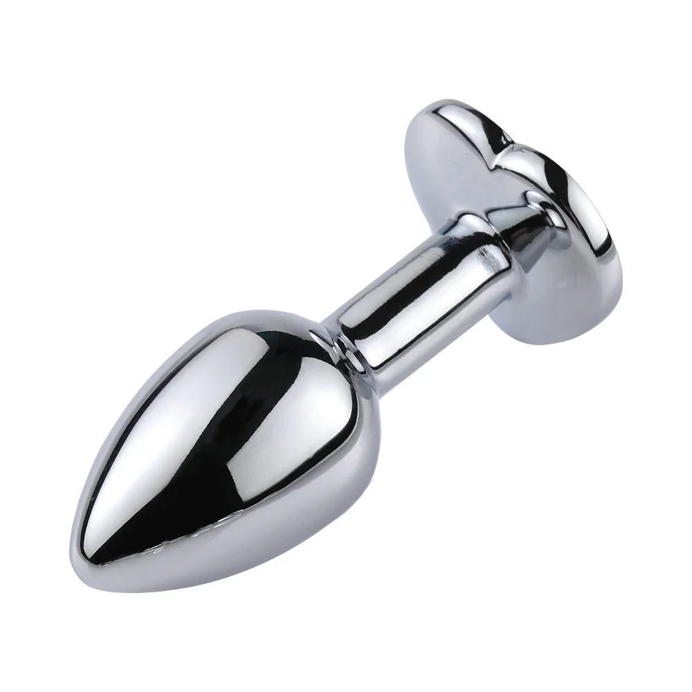 Mini Metal Anal Plug Beginner Butt Plug Masturbation Tool Sex Massager Adult Sex Toys Jelly Color Buttplug Prostate Massager 18