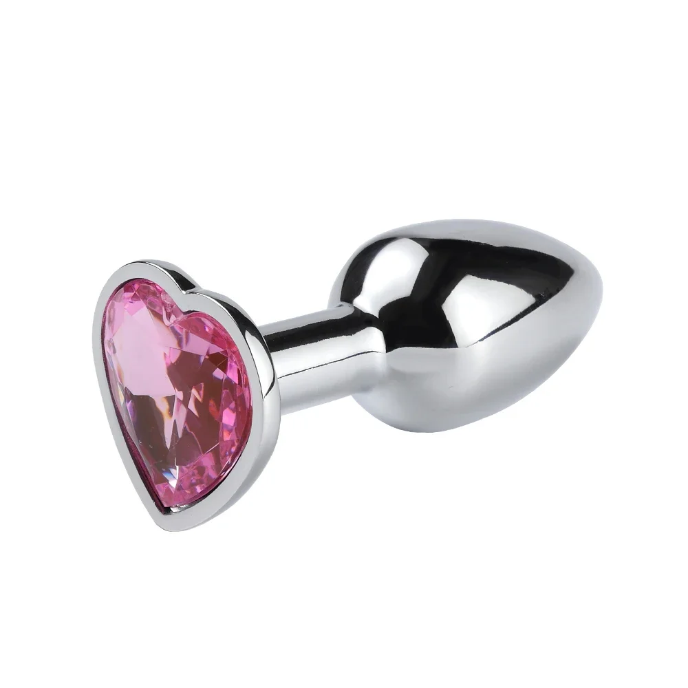 Mini Metal Anal Plug Beginner Butt Plug Masturbation Tool Sex Massager Adult Sex Toys Jelly Color Buttplug Prostate Massager 18