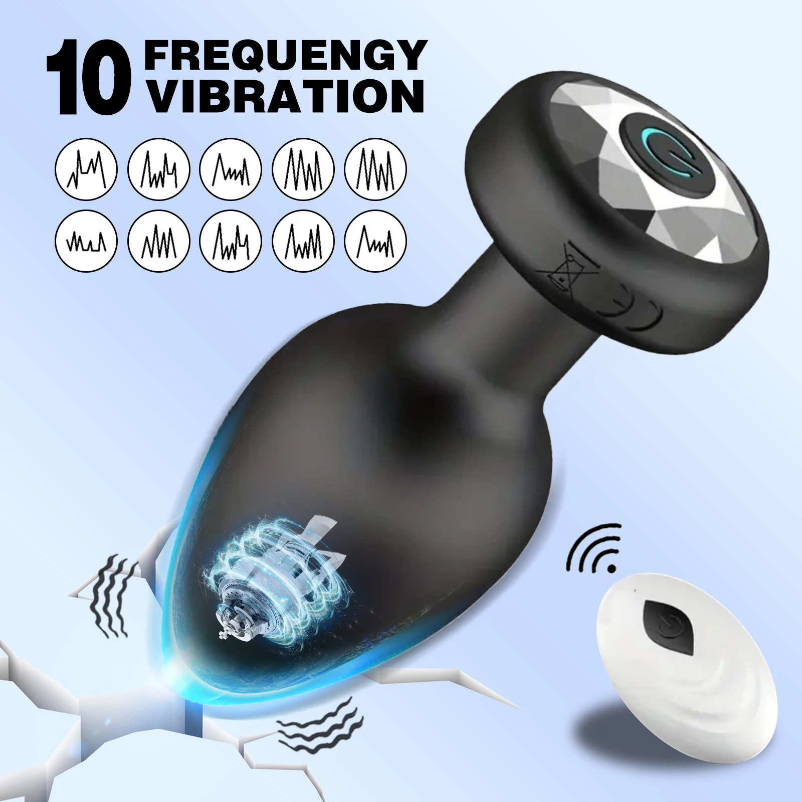 1pc Electric Anal Plug With Remote Control Frequency Conversion Couple Sex Pleasure Device Male Anal Prostate Massager Anal Plug 1pc Electric Anal Plug With Remote Control Frequency Conversion Couple Sex Pleasure Device Male Anal Prostate Massager Anal Plug