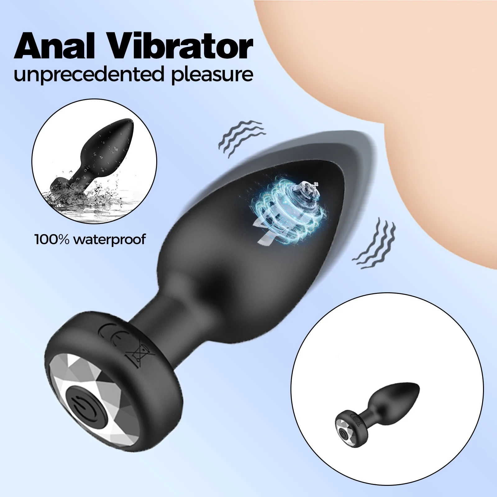 1pc Electric Anal Plug With Remote Control Frequency Conversion Couple Sex Pleasure Device Male Anal Prostate Massager Anal Plug 1pc Electric Anal Plug With Remote Control Frequency Conversion Couple Sex Pleasure Device Male Anal Prostate Massager Anal Plug