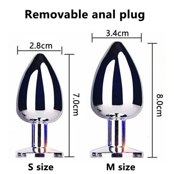 anal plug with real fox tail for woman separable cosplay butt plug anal adult products masturbator man female couples sex toys