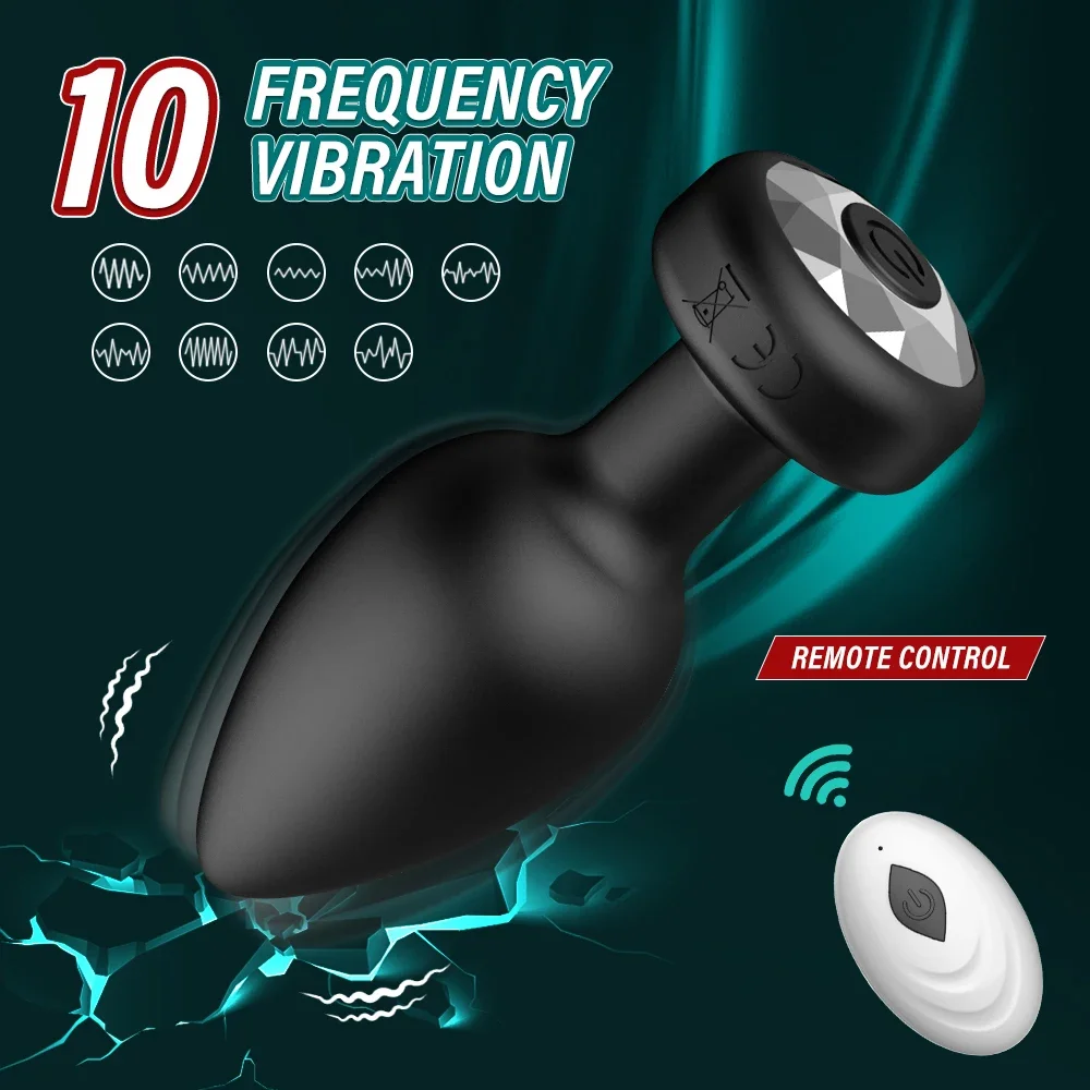 APP Wireless Control Anal Vibrator Butt Plug Men Prostate Massager Stimulator Female Masturbator Adult Sex Toys for Women Gay APP Wireless Control Anal Vibrator Butt Plug Men Prostate Massager Stimulator Female Masturbator Adult Sex Toys for Women Gay