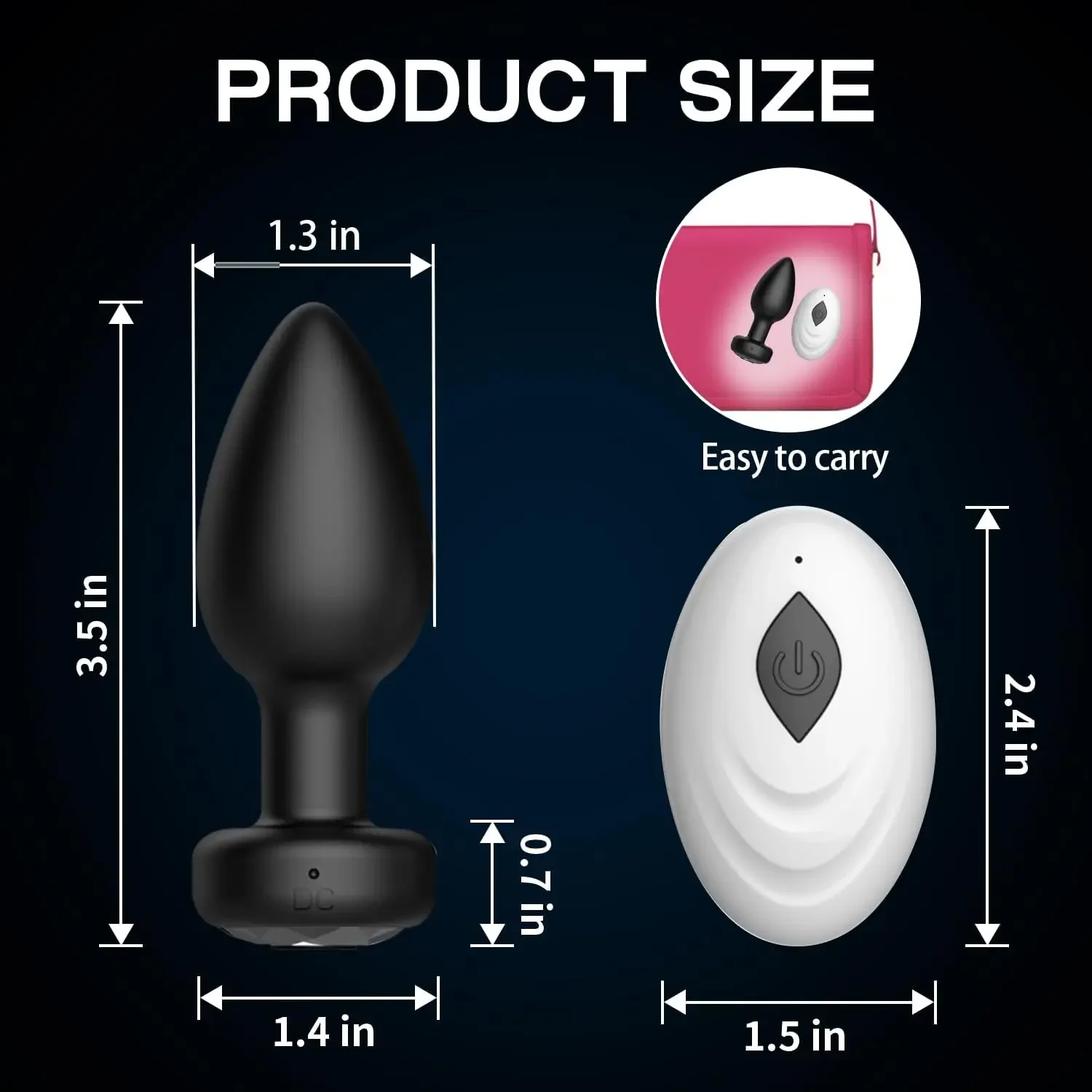 APP Wireless Control Anal Vibrator Butt Plug Men Prostate Massager Stimulator Female Masturbator Adult Sex Toys for Women Gay APP Wireless Control Anal Vibrator Butt Plug Men Prostate Massager Stimulator Female Masturbator Adult Sex Toys for Women Gay