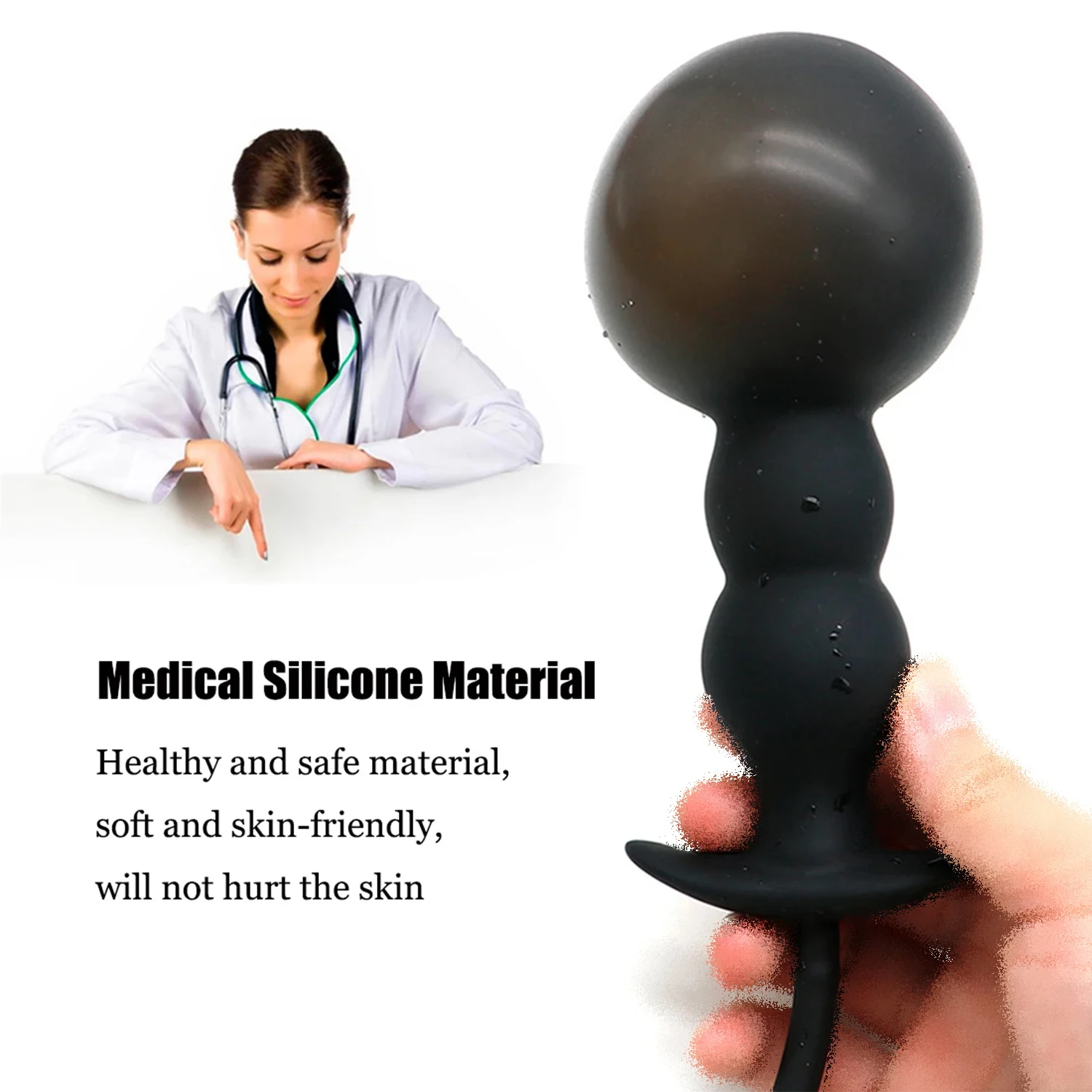Adult G spot Expansion Stimulator Inflatable Anal Butt Plug Dilator Big Dildo Insertion Sex Toy Male Prostate Massager Adult G spot Expansion Stimulator Inflatable Anal Butt Plug Dilator Big Dildo Insertion Sex Toy Male Prostate Massager