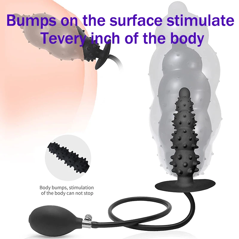Expand Inflatable Anal Plug Huge Butt Plug Stimulate Sex Toy For Women/Men Masturbators Prostate Massager Big Anal Toys