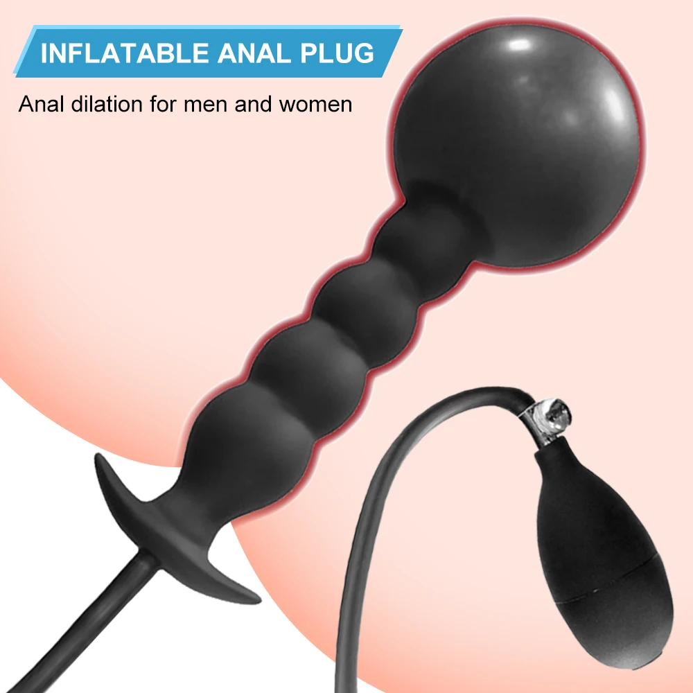 Expand Inflatable Anal Plug Huge Butt Plug Stimulate Sex Toy For Women/Men Masturbators Prostate Massager Big Anal Toys