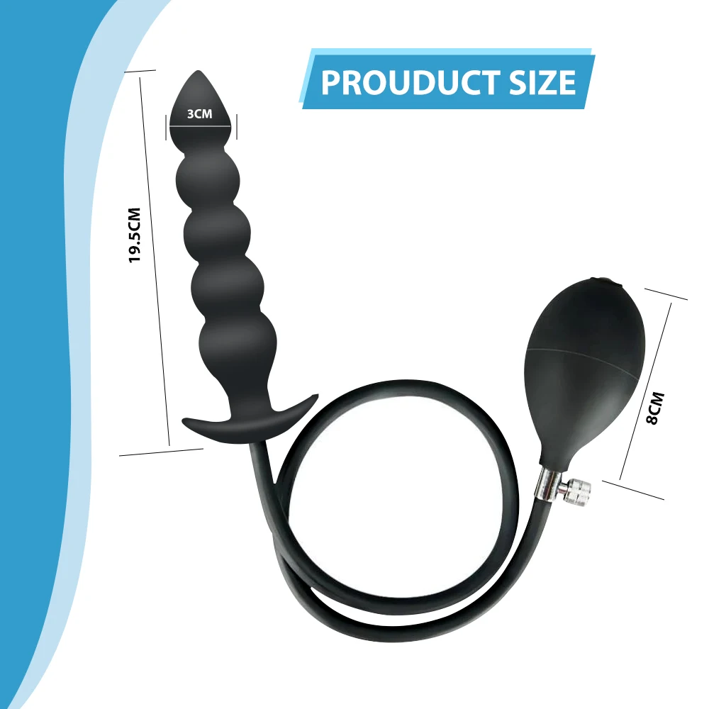 Expand Inflatable Anal Plug Huge Butt Plug Stimulate Sex Toy For Women/Men Masturbators Prostate Massager Big Anal Toys