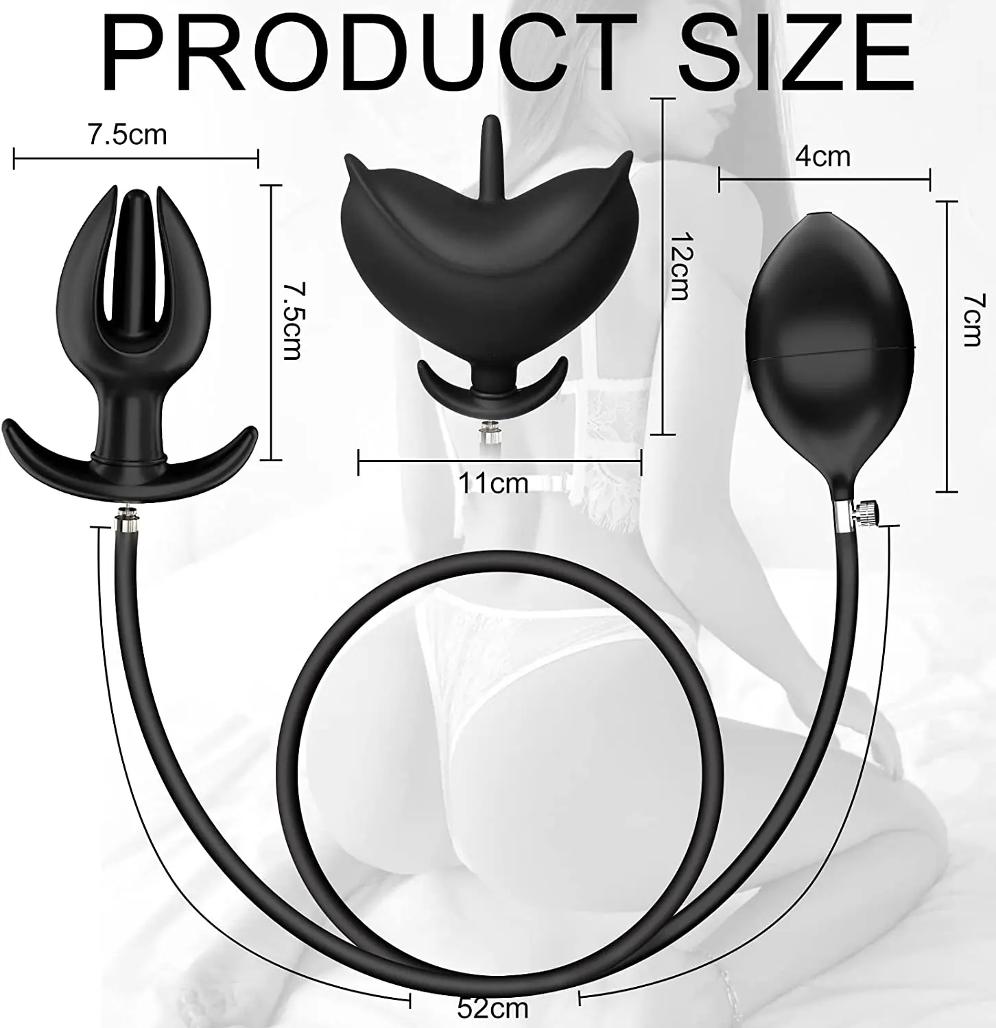 Expand Inflatable Anal Plug Huge Butt Plug Stimulate Sex Toy For Women/Men Masturbators Prostate Massager Big Anal Toys