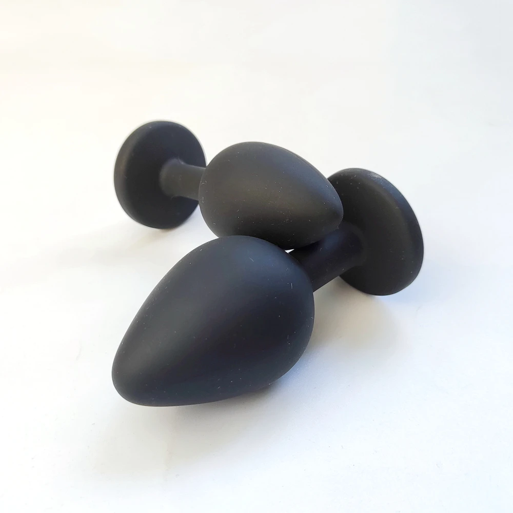 S/M/L Silicone Butt Plug Anal Plugs Unisex Sex Stopper 3 Different Size Adult Toys for Men/Women Anal Trainer For Couples SM