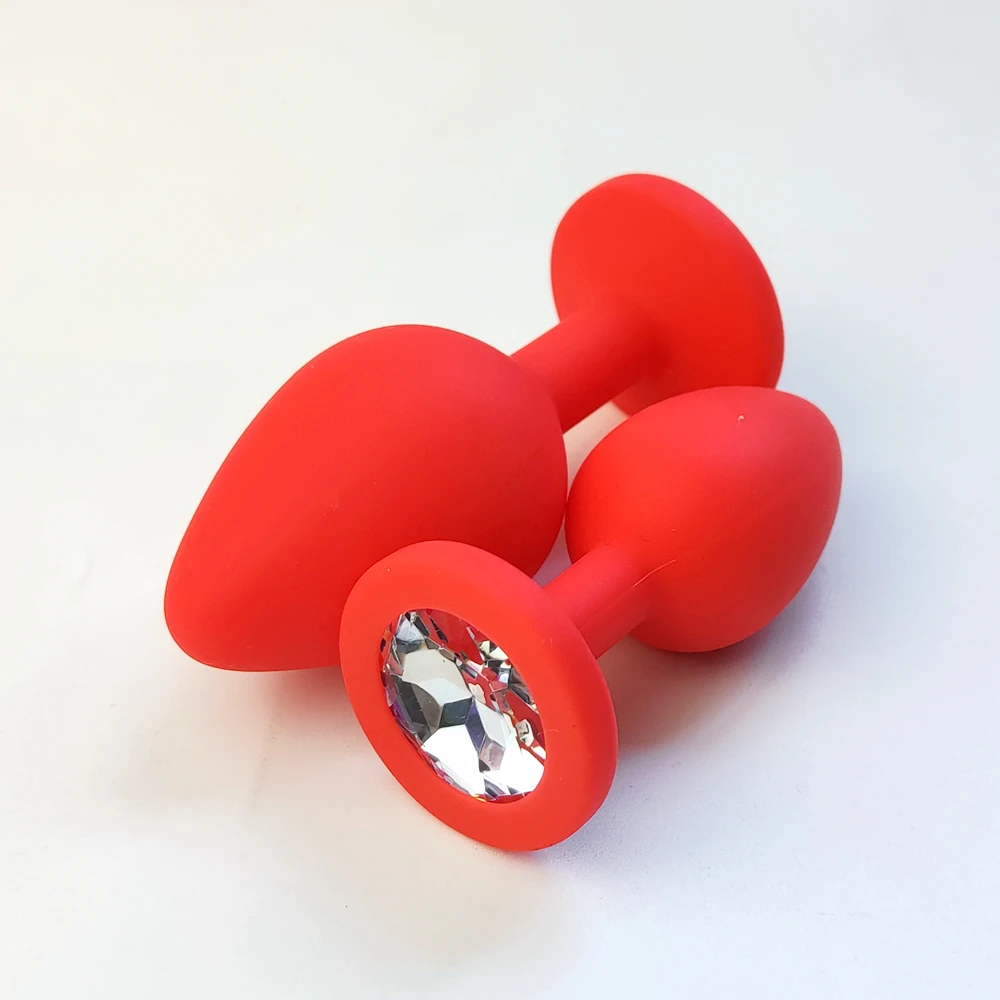 S/M/L Silicone Butt Plug Anal Plugs Unisex Sex Stopper 3 Different Size Adult Toys for Men/Women Anal Trainer For Couples SM