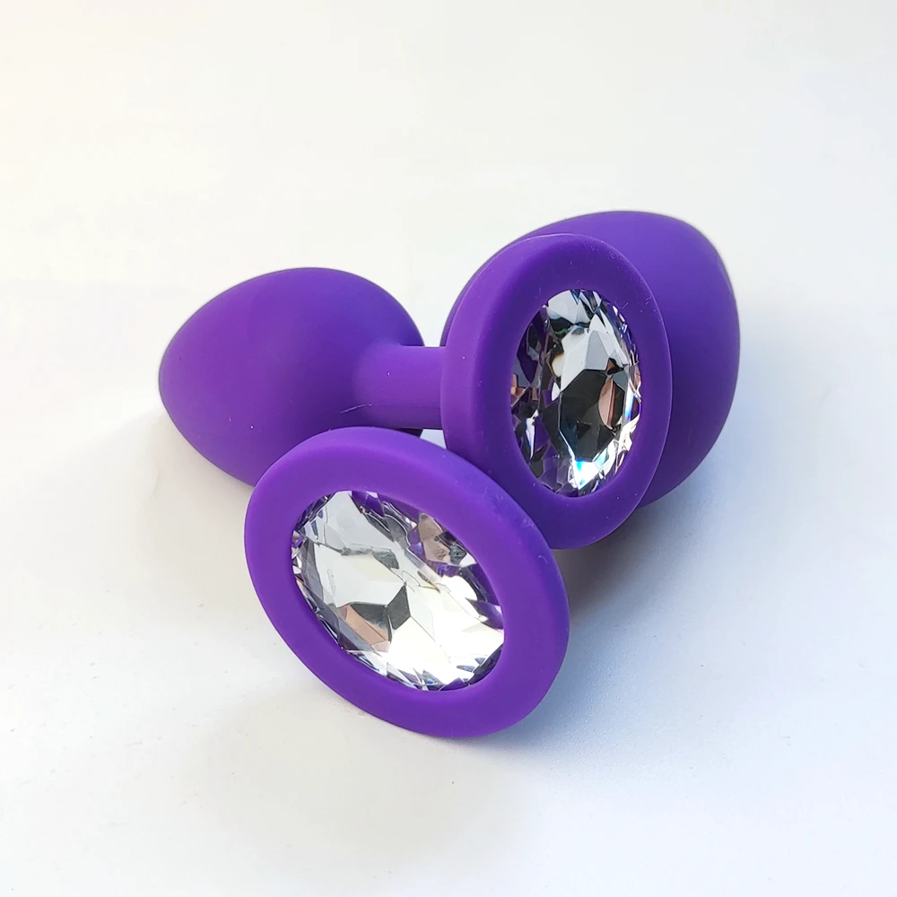 S/M/L Silicone Butt Plug Anal Plugs Unisex Sex Stopper 3 Different Size Adult Toys for Men/Women Anal Trainer For Couples SM