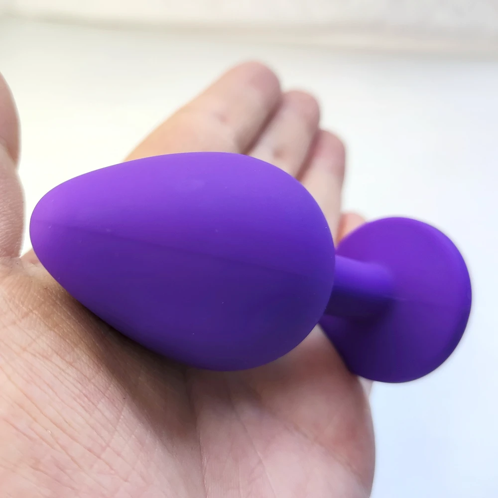 S/M/L Silicone Butt Plug Anal Plugs Unisex Sex Stopper 3 Different Size Adult Toys for Men/Women Anal Trainer For Couples SM