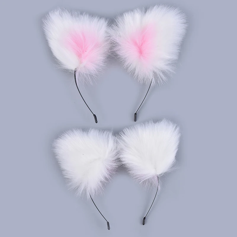 Metal Plush Rabbit Fox Tail Anal Plug Prostate Massager Butt Plug Rabbit Ear BDSM Sex Toys for Women Adult Sex Game