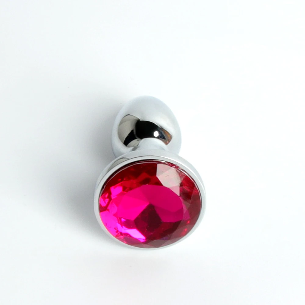 Metal Anal Plug For Women Stainless Steel Butt Plug With Jewelry Crystal Anus Toy Anal Bead Ladies Sex Toys Adult Game Analplug