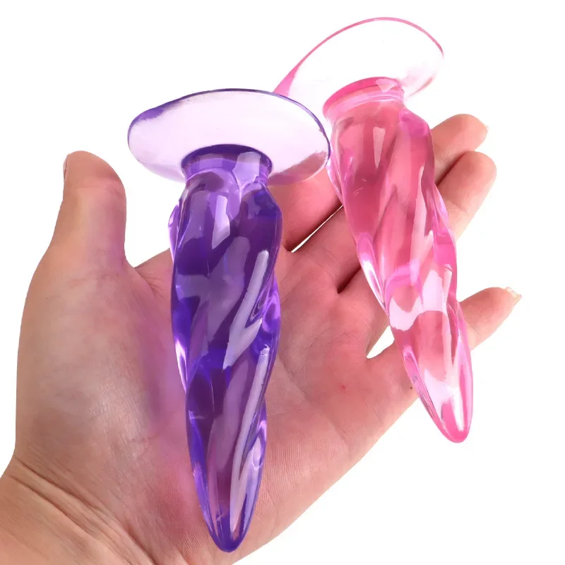 Soft Anal Dildo Butt Plug Prostate Massager Adult Gay Phalluses Anal Plug Beads G-spot Erotic Sex Toys For Men Women Products