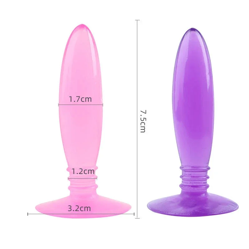 Soft Anal Dildo Butt Plug Prostate Massager Adult Gay Phalluses Anal Plug Beads G-spot Erotic Sex Toys For Men Women Products