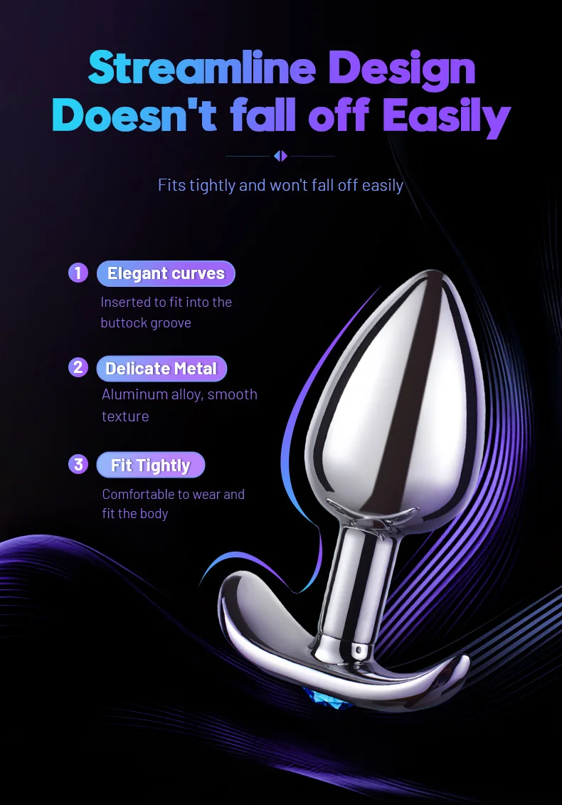 Metal Anchor Base Outdoor Women's Anal Plug Couple Adule Toy Stainless Steels Man  Butt Plug Trainer Adult Sex Anal Masturbator