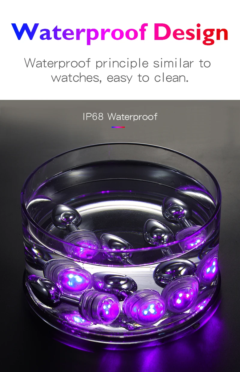 Wireless Remote Control Metal Luminous Anal Plug Prostate Massage Butt Plug with LED Anal Tail Sex Toy Adult Products for Women Wireless Remote Control Metal Luminous Anal Plug Prostate Massage Butt Plug with LED Anal Tail Sex Toy Adult Products for Women